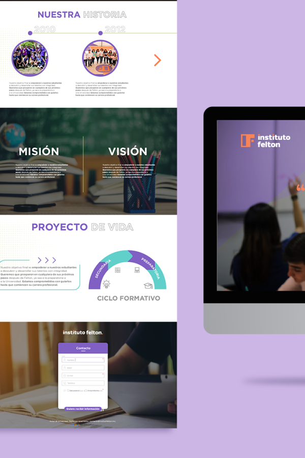 Web design for School